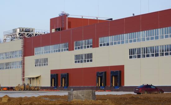 Packaging production shop and logistics center